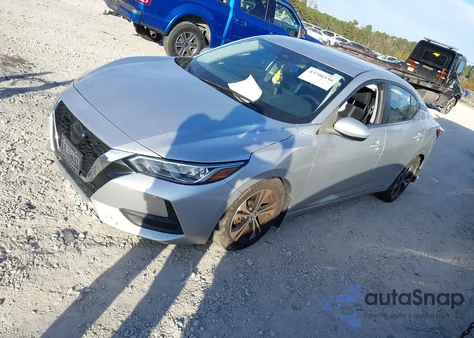 2021 Nissan Sentra Sv Xtronic Cvt z USA, uszkodzony, nr VIN 3N1AB8CV1MY299047